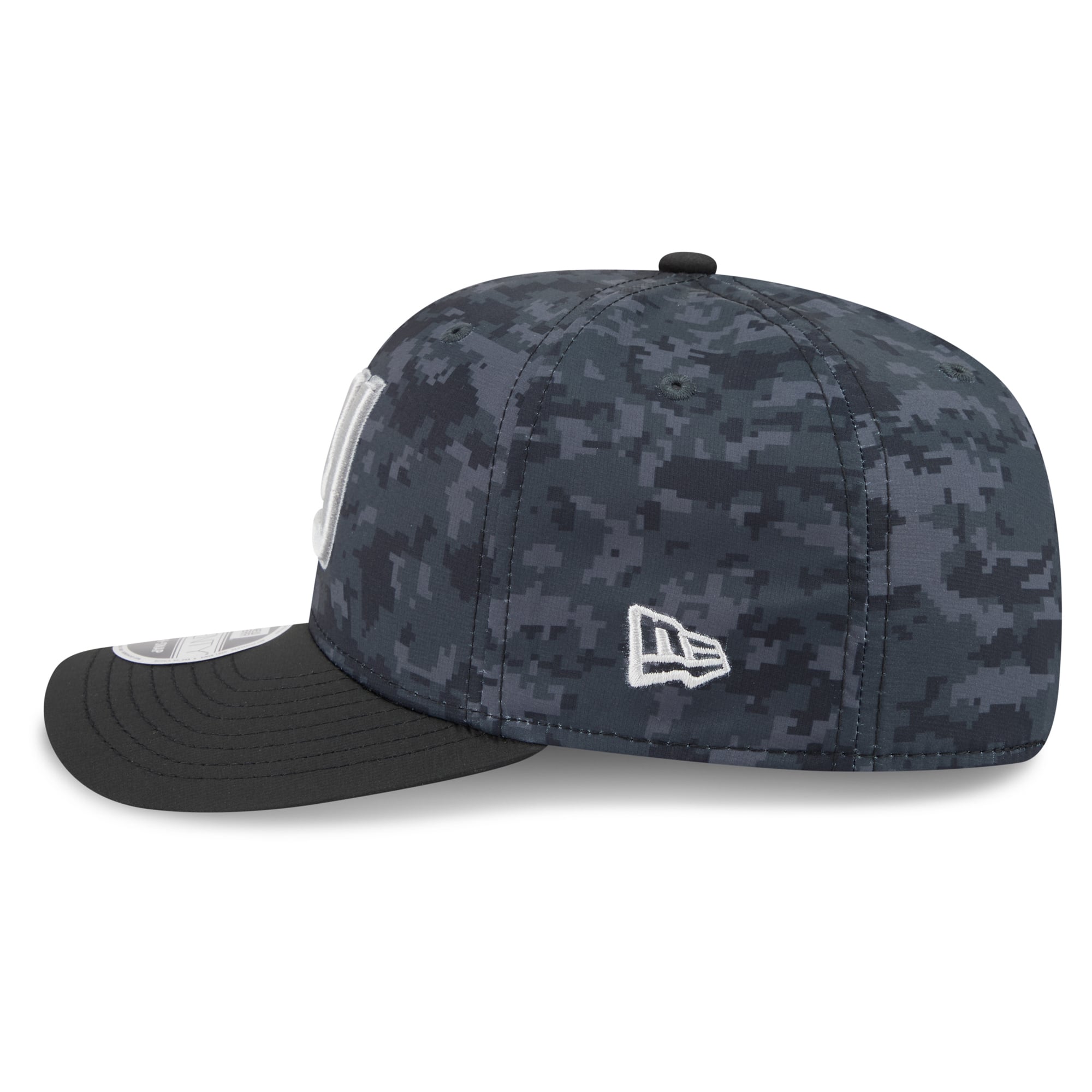 Casquette ajustable New Era noire pour jeunes New York Giants 2026 Salute To Service 9SEVENTY