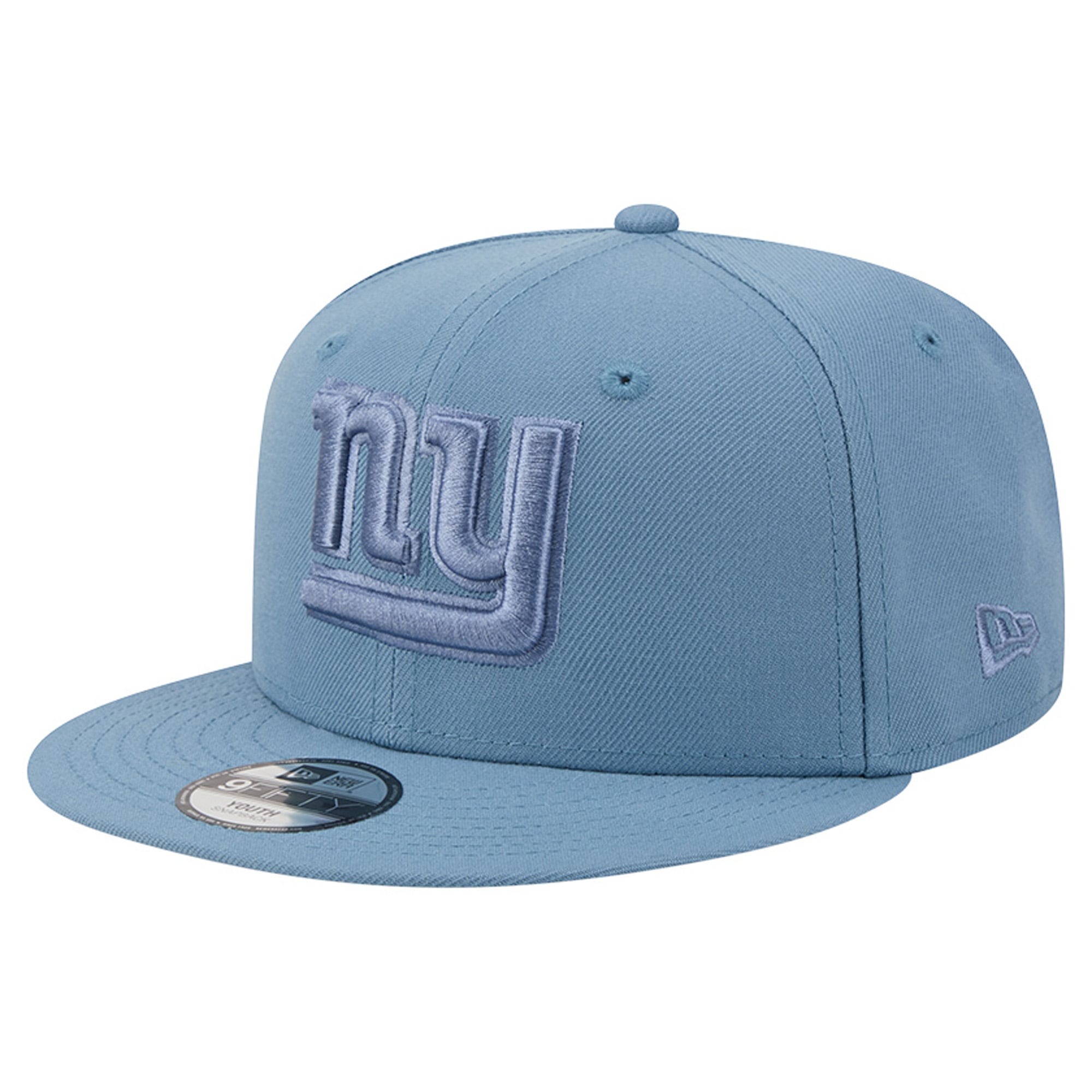 Casquette snapback New Era 9FIFTY bleue pour jeunes, New York Giants, coloris A-Frame