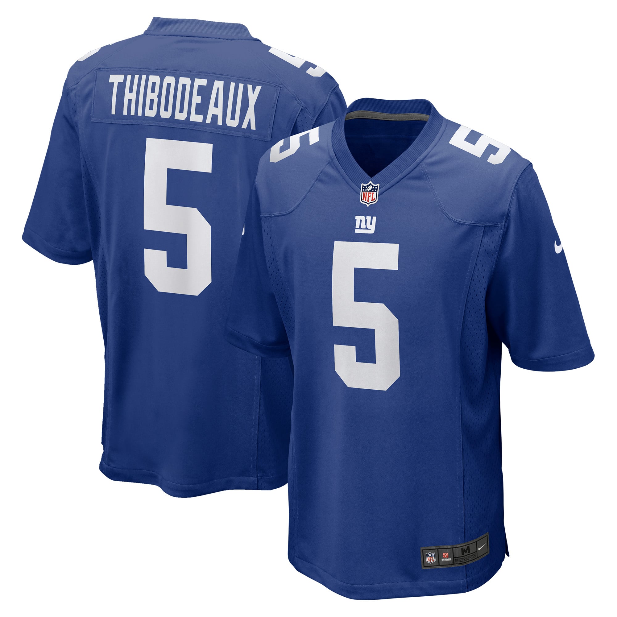 Maillot de match Nike Kayvon Thibodeaux Royal des Giants New York pour jeunes