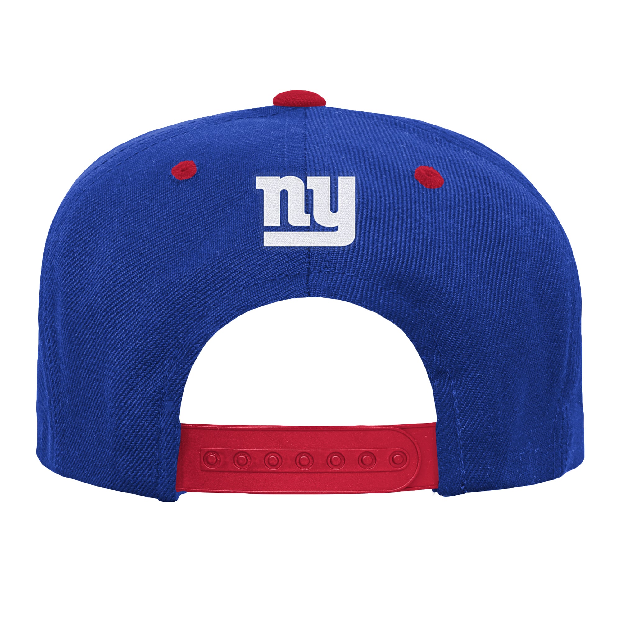 Youth Outerstuff Royal/Red New York Giants Snapback Hat