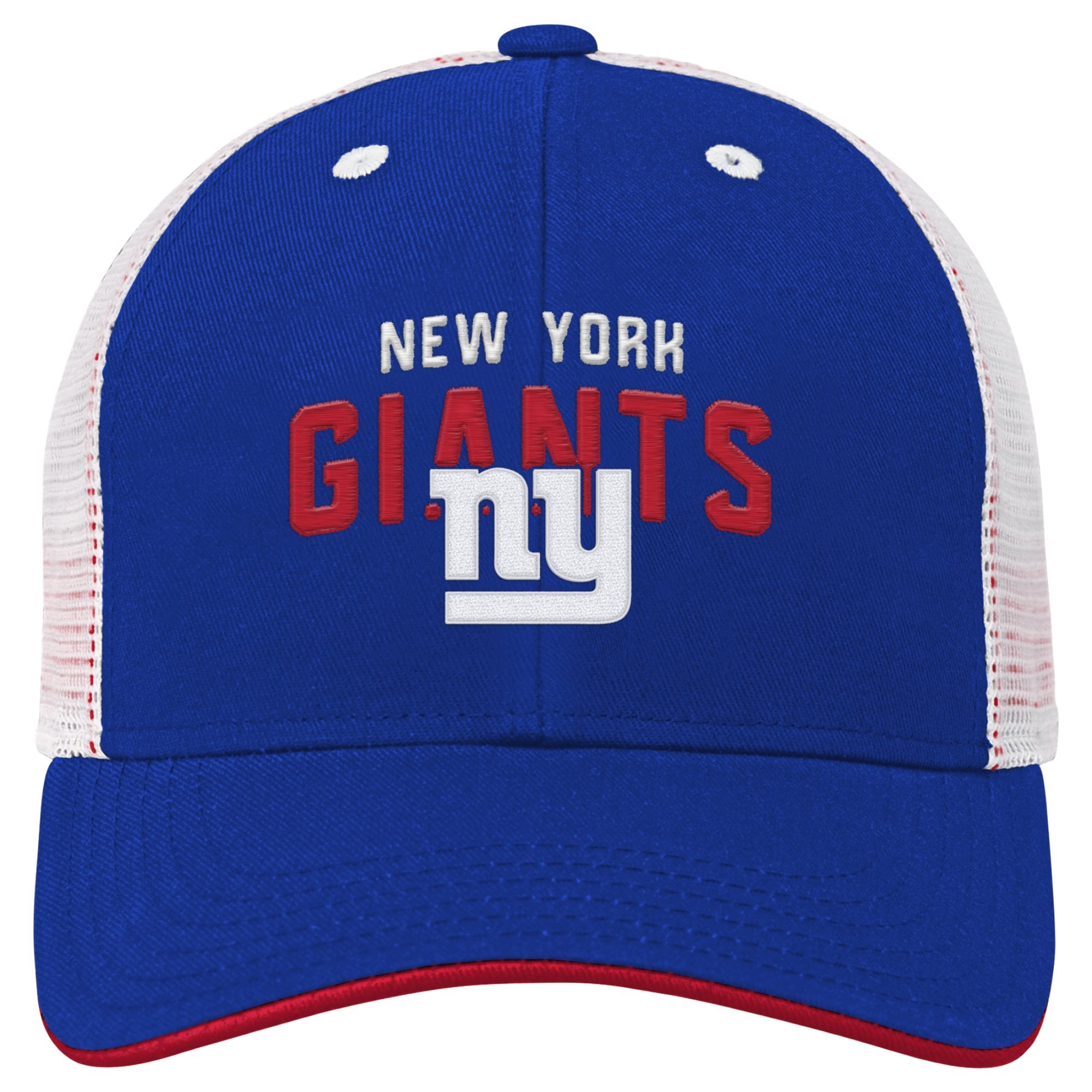 Casquette trucker ajustable Royal New York Giants Core Lockup pour jeunes
