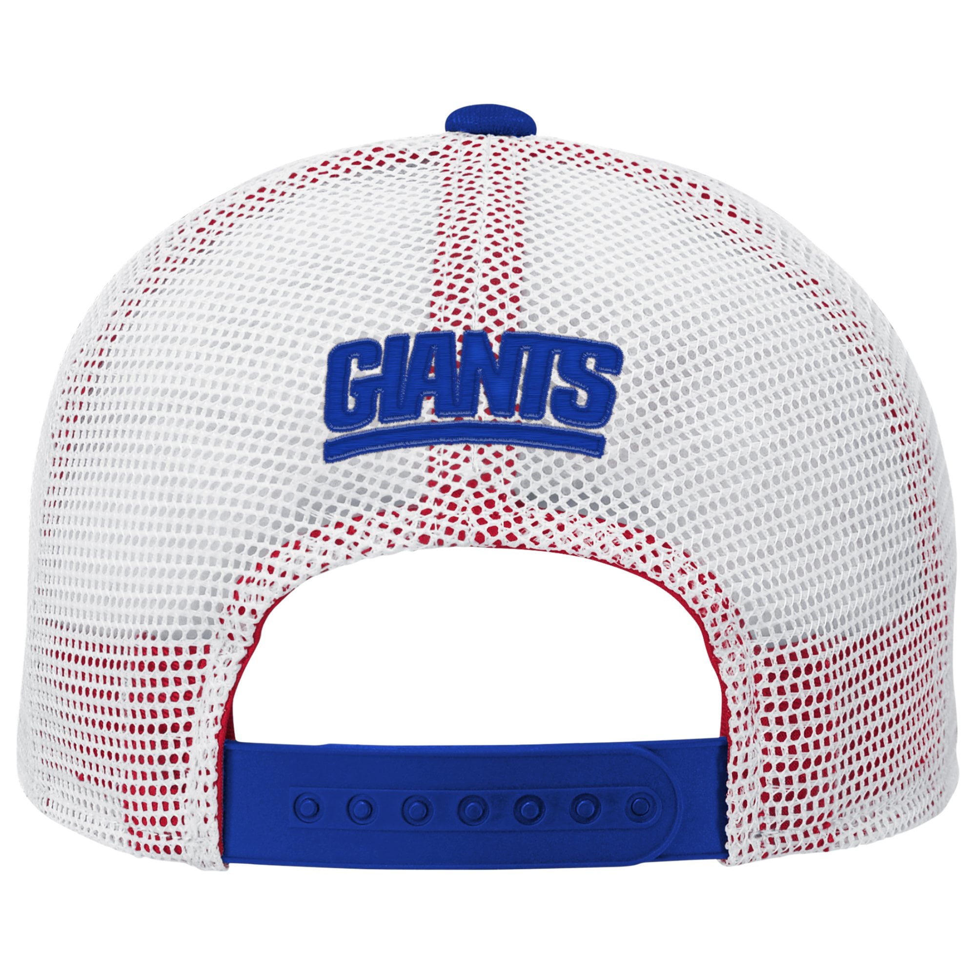 Casquette trucker ajustable Royal New York Giants Core Lockup pour jeunes