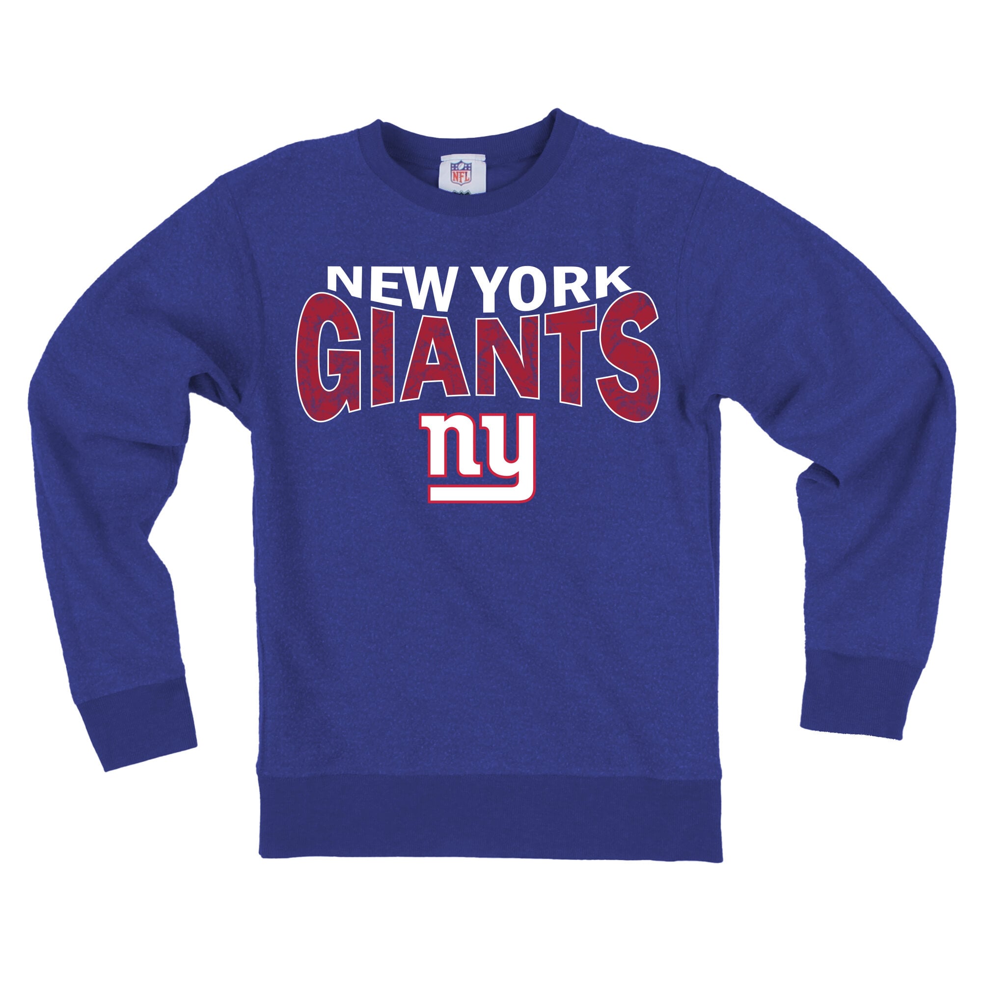 Sweat-shirt réversible en polaire Wes & Willy Royal New York Giants pour jeunes