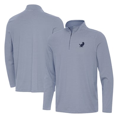 New York Golf Club Antigua Twine Quarter-Zip Pullover - Navy