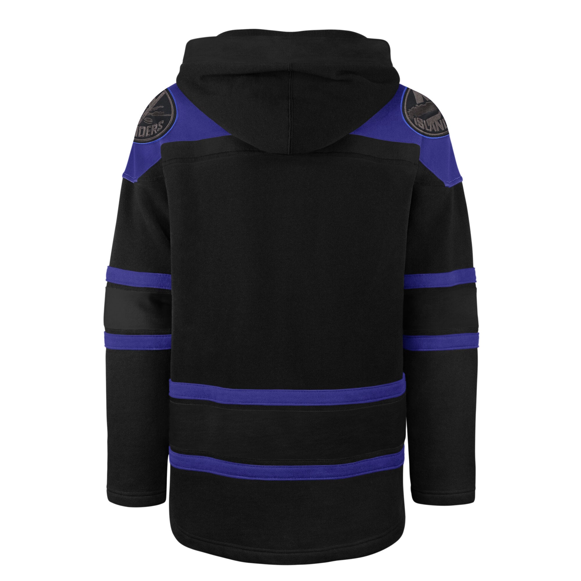 Sweat à capuche Lacer noir pour homme « 47 New York Islanders » aux couleurs automnales