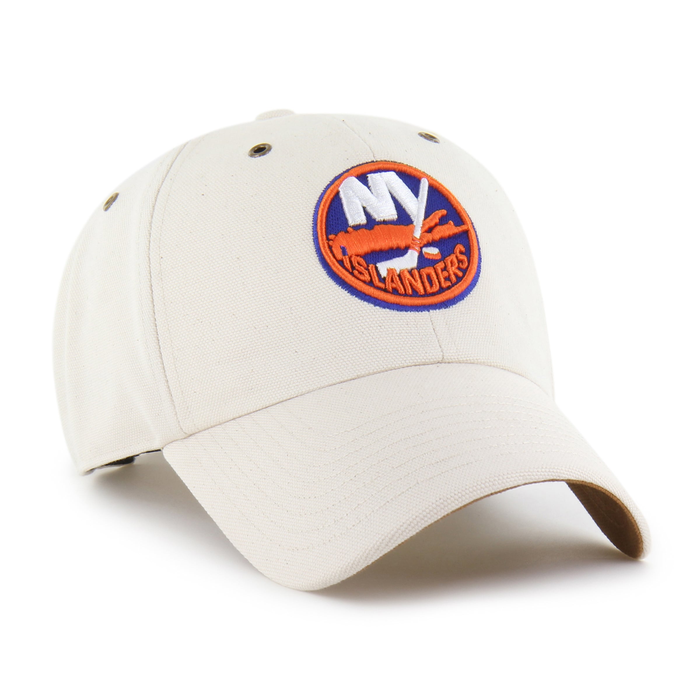 Casquette ajustable '47 x Carhartt Cream New York Islanders Undyed Clean Up pour homme