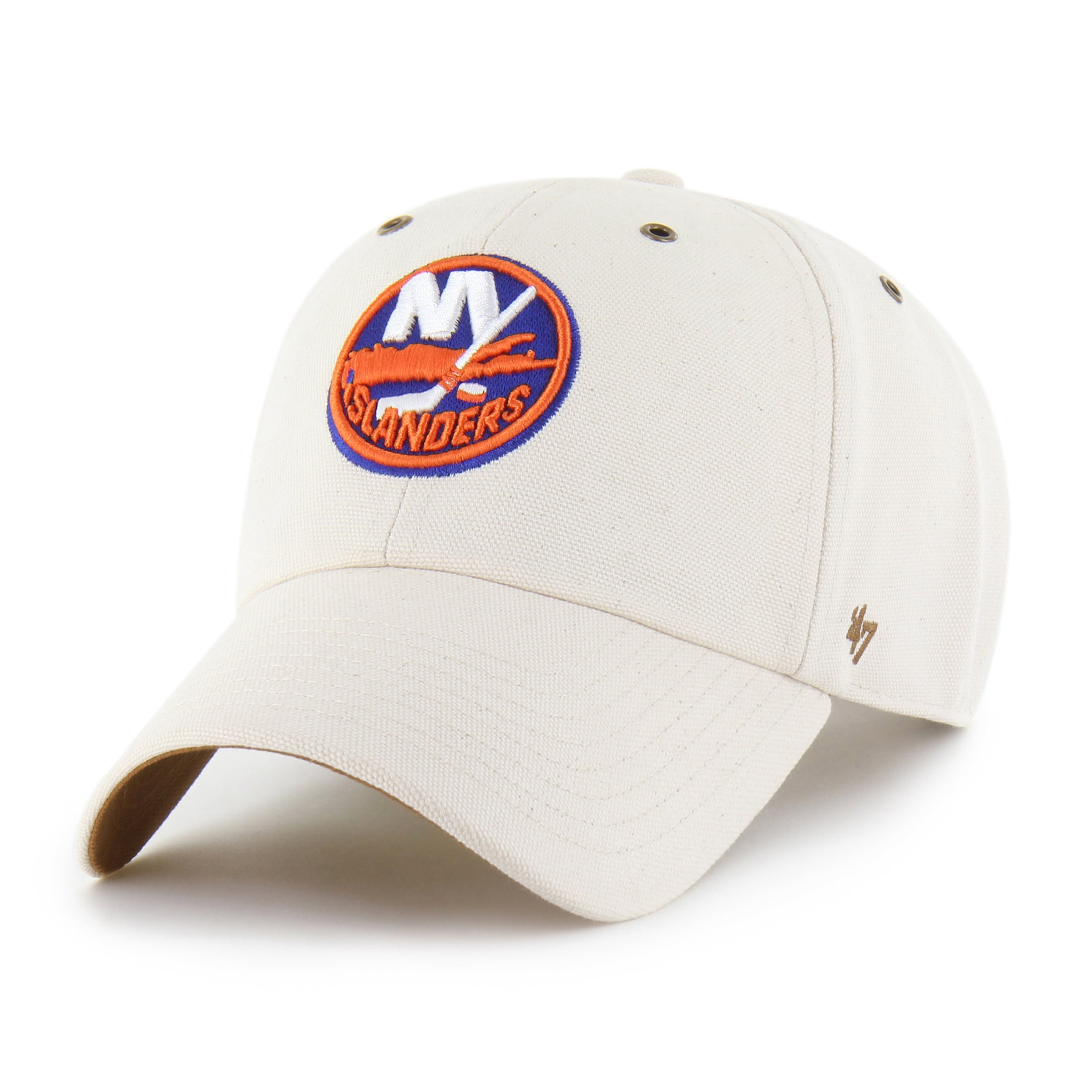 Casquette ajustable '47 x Carhartt Cream New York Islanders Undyed Clean Up pour homme
