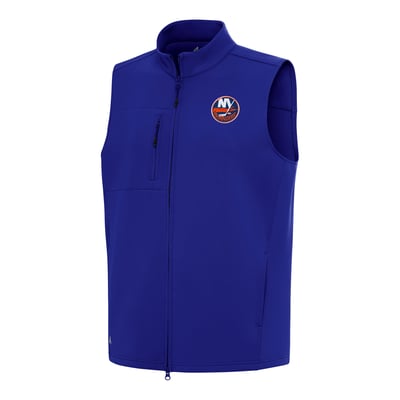 New York Islanders Antigua Demand Full-Zip Vest - Royal