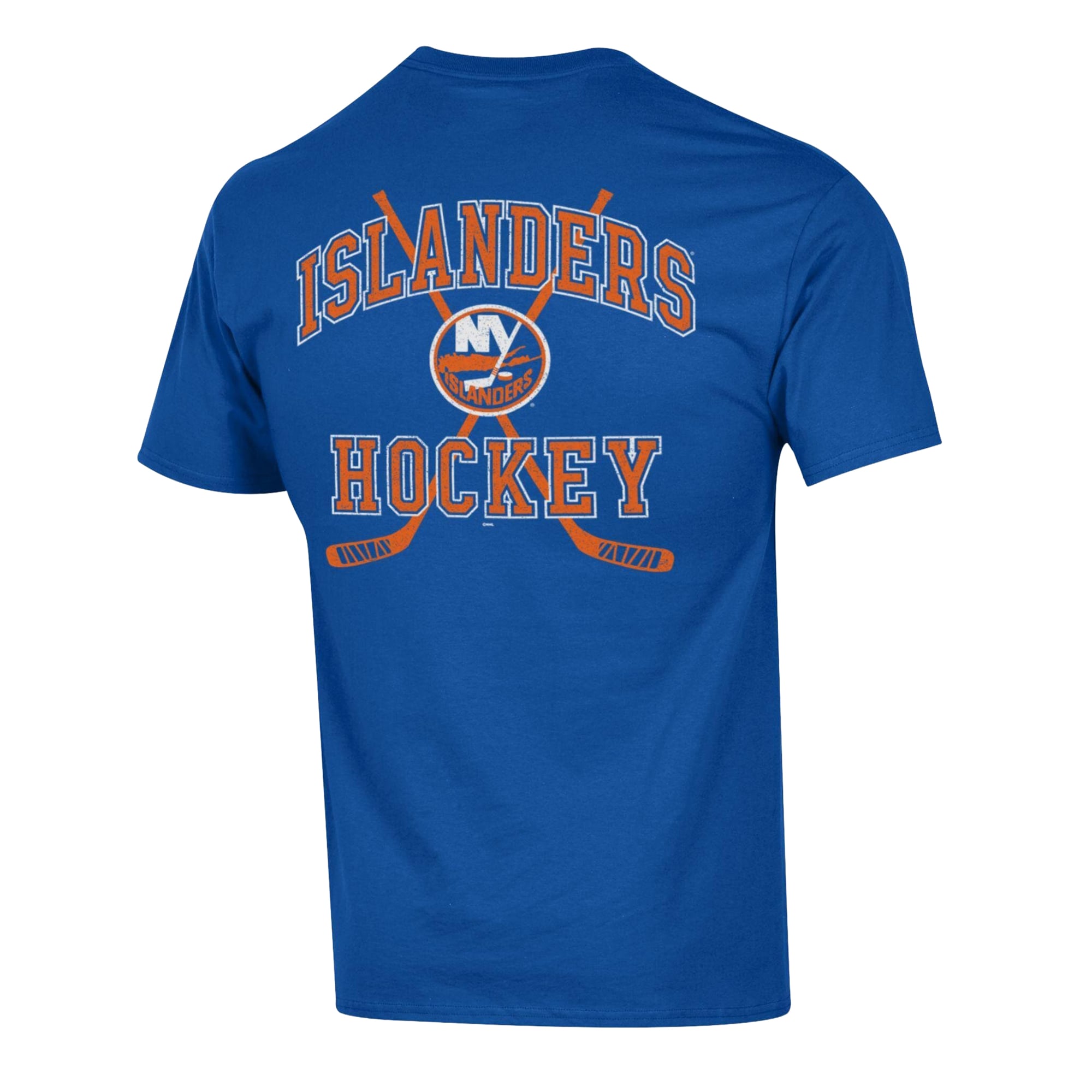 Men's Champion  Royal New York Islanders Stick With It Jersey T-Shirt