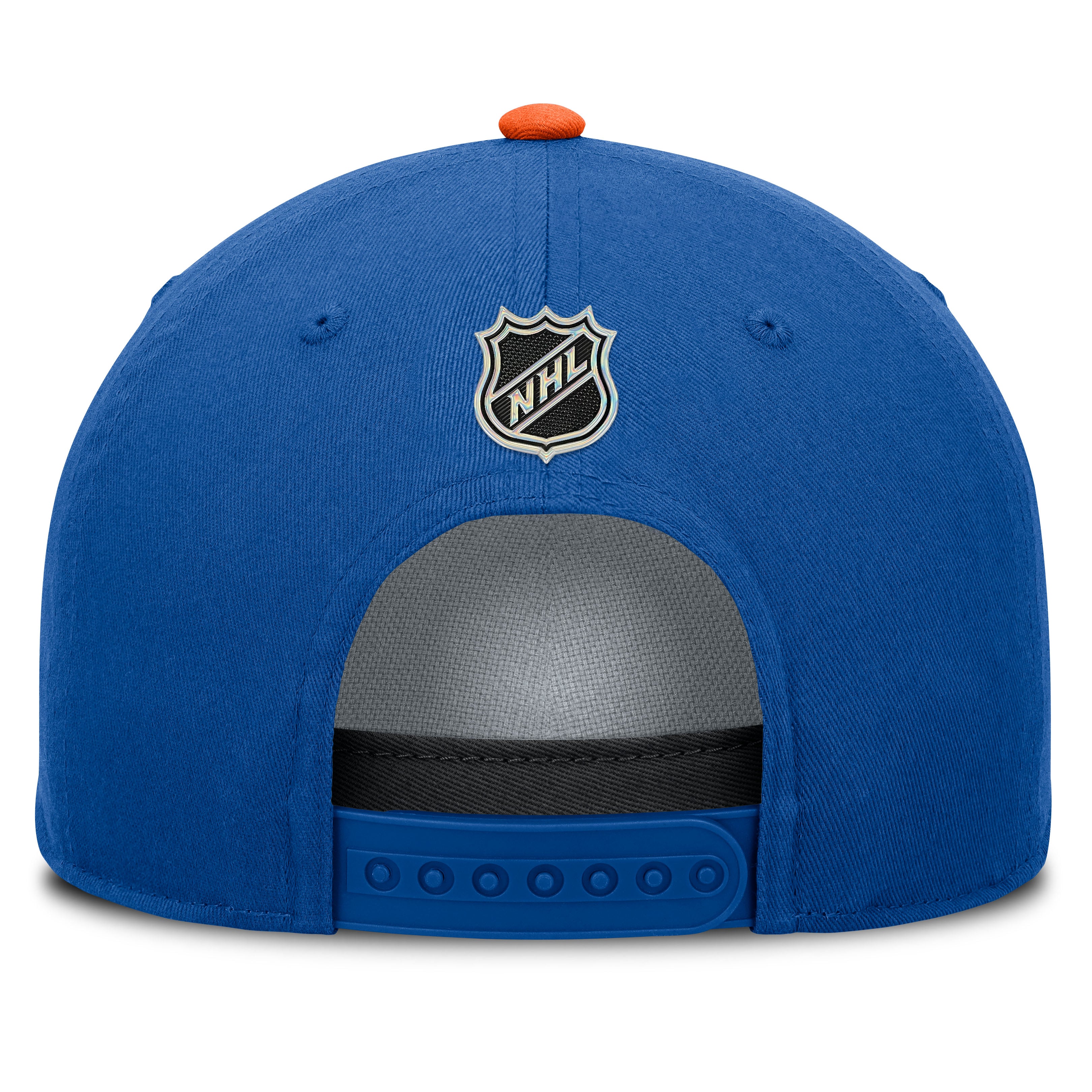 Casquette ajustable authentique Fanatics orange New York Islanders Pro Rink A-Frame pour homme