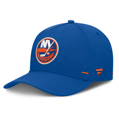 New York Islanders Fanatics Authentic Pro Rink Bar Tacks A-Frame Adjustable Hat - Royal