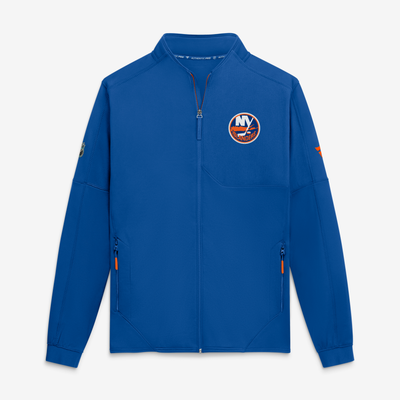 Men's New York Islanders Fanatics Royal Authentic Pro Rink Fleece Full-Zip Jacket