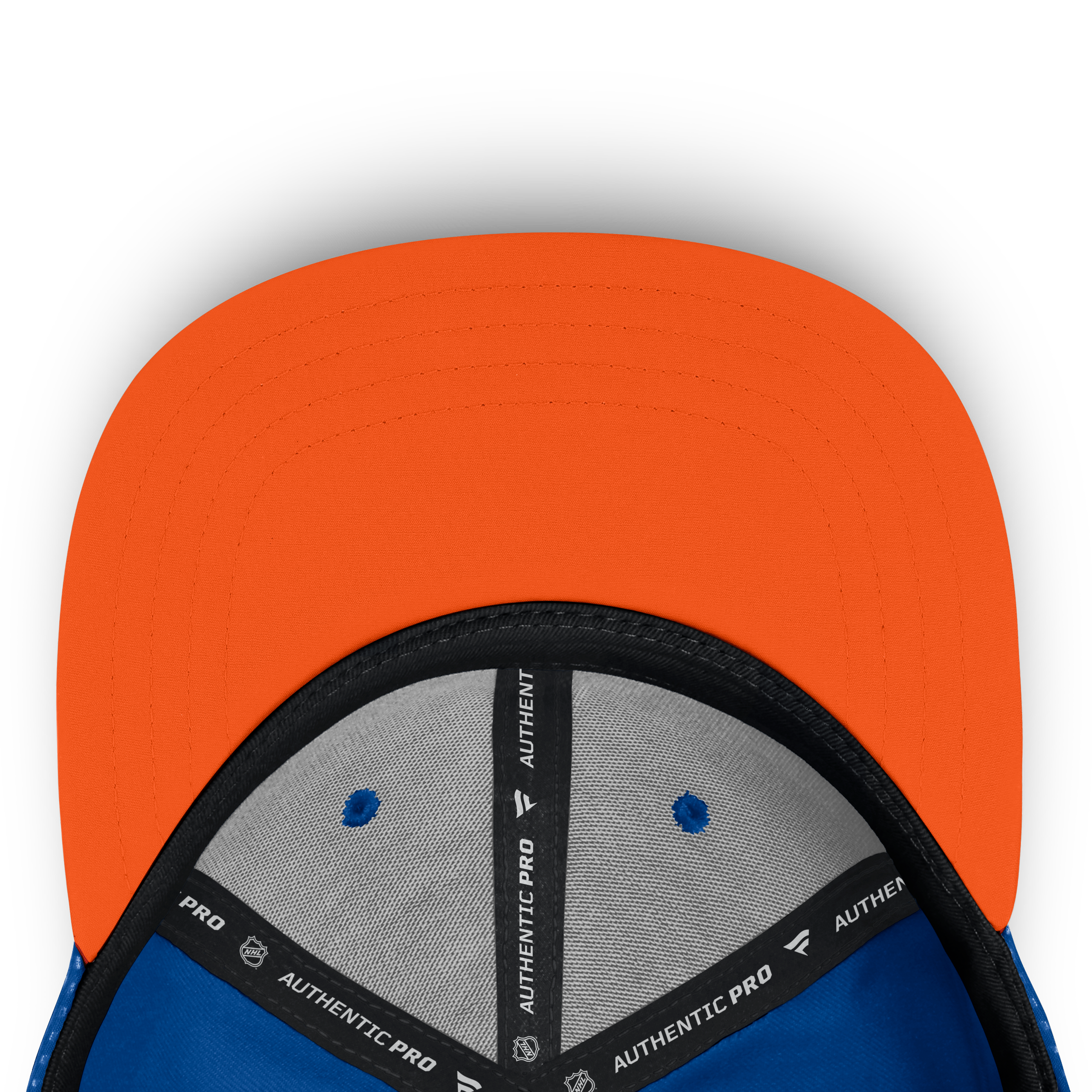 Men's Fanatics Royal New York Islanders Authentic Pro Rink Square Visor Snapback Hat