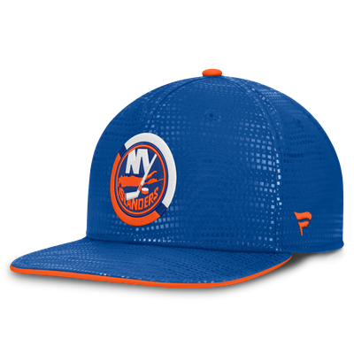 New York Islanders Fanatics Authentic Pro Rink Square Visor Snapback Hat - Royal