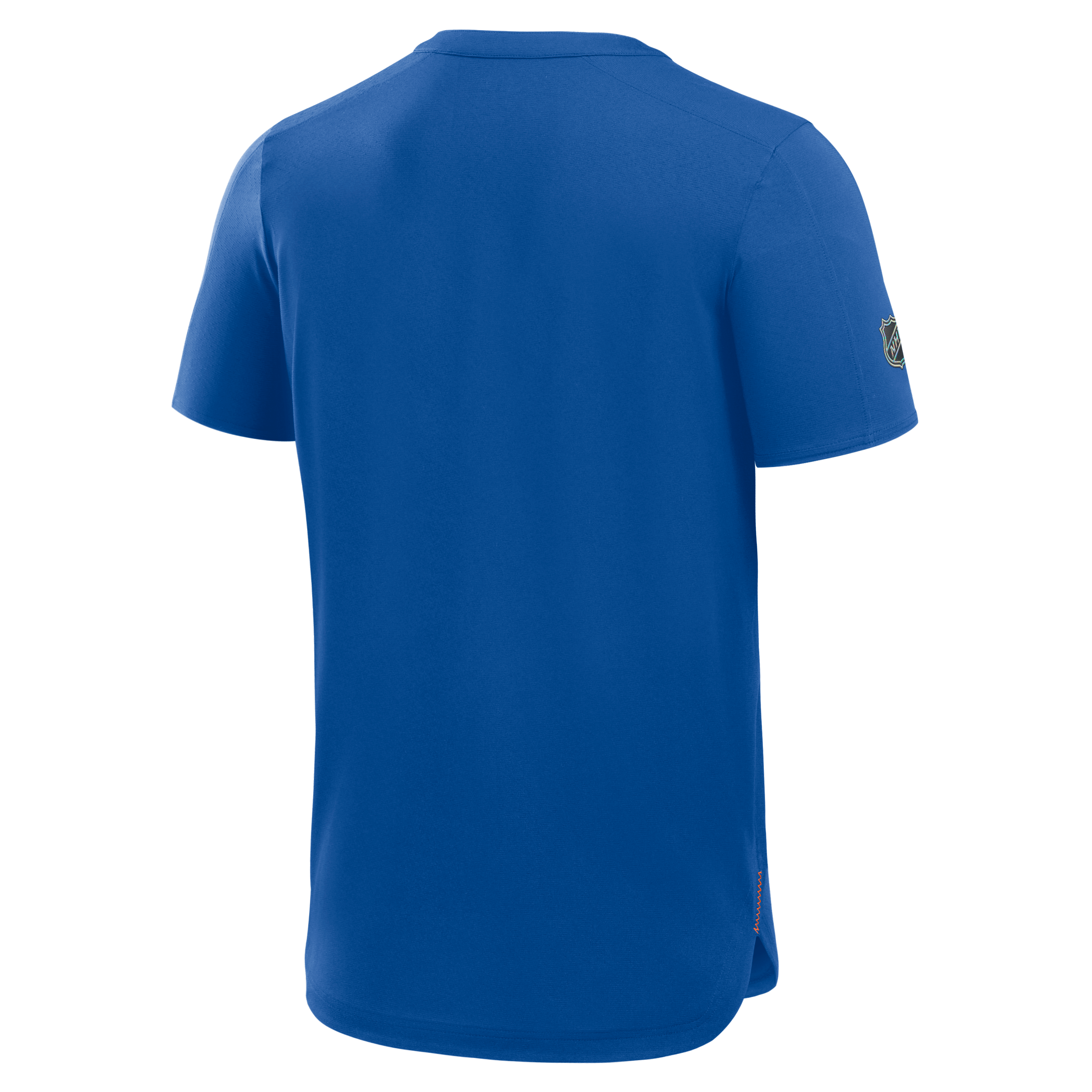 T-shirt de performance authentique Pro Train des Islanders New York, modèle Royal Fanatics, pour homme