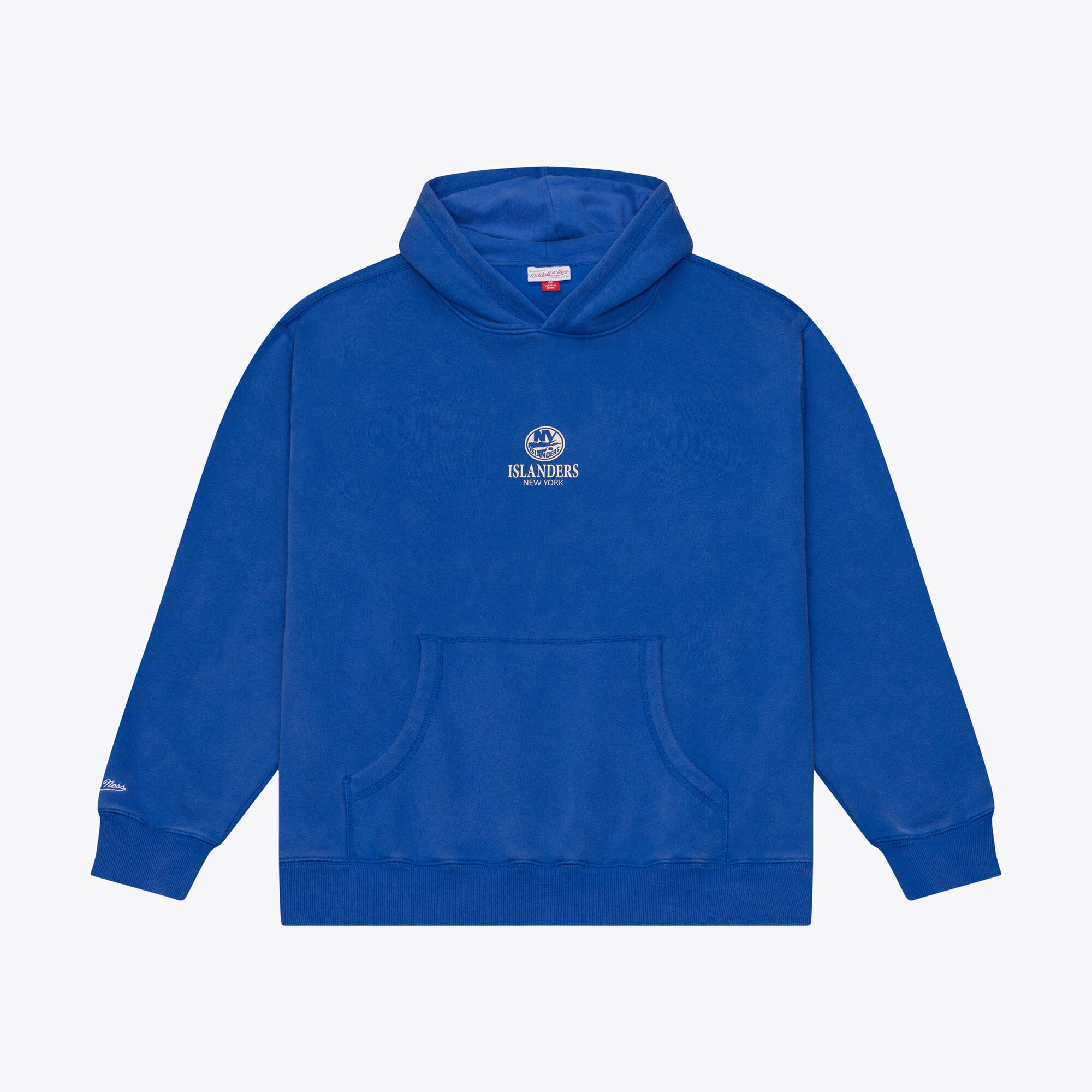 Sweat à capuche Mitchell & Ness Royal New York Islanders Core Essentials pour homme