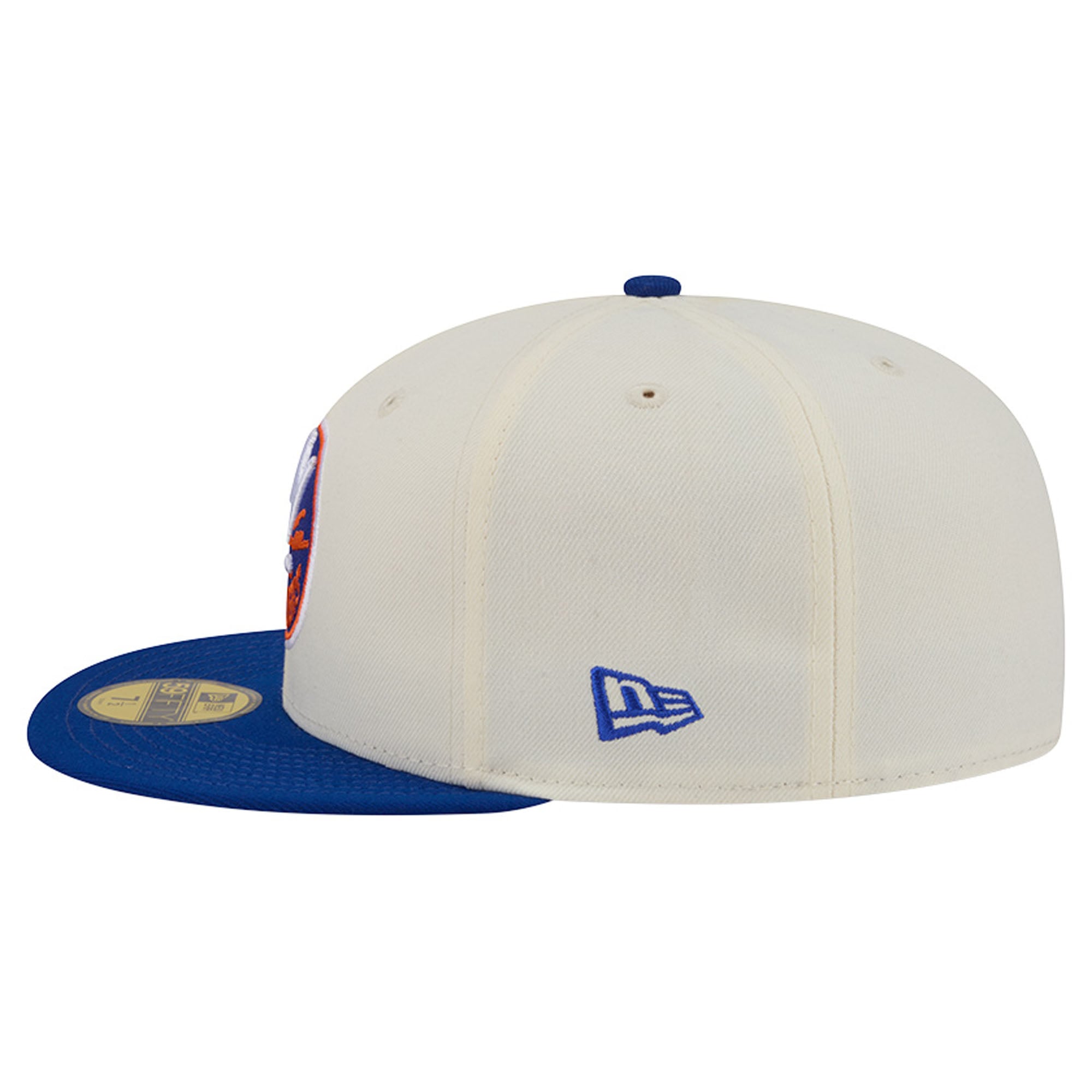 Casquette ajustée New Era crème pour homme York Islanders America's 250th Two-Tone 59FIFTY