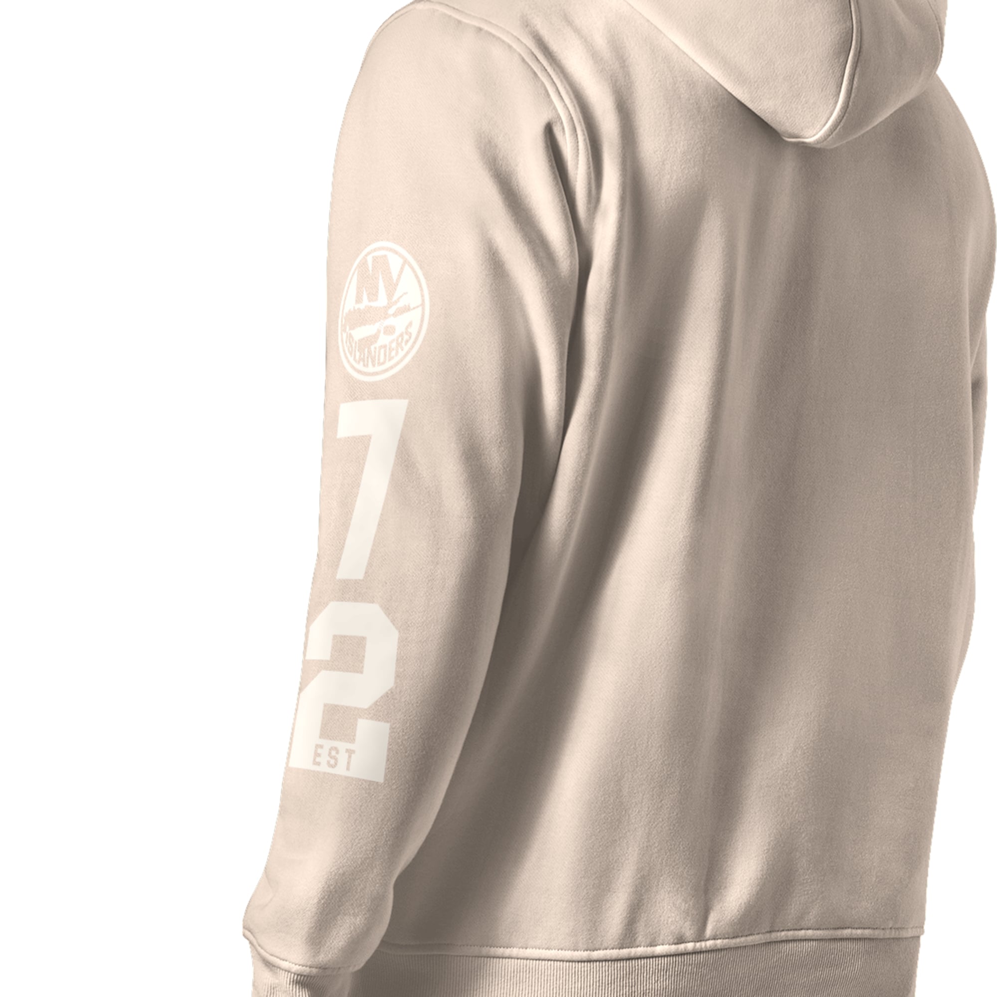 Men's Starter Tan New York Islanders Locker Room Hoodie