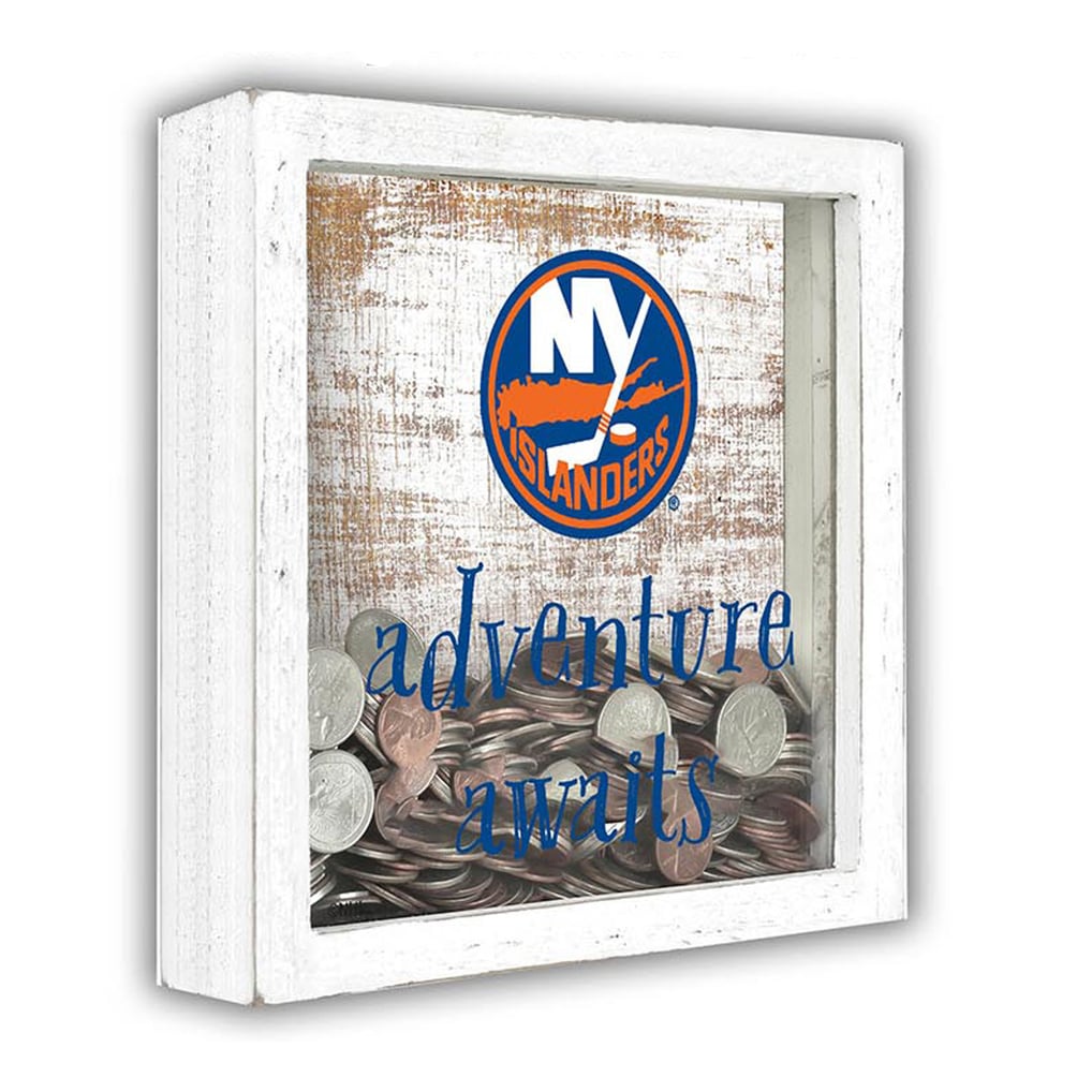 New York Islanders 14'' x 13'' Adventure Awaits Money Box