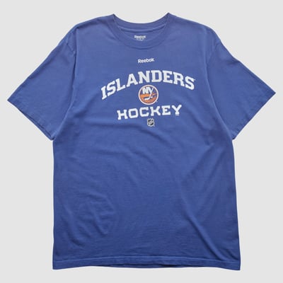 New York Islanders Reebok 2010s T-shirt - Blue - L by Fanatics Real Vintage