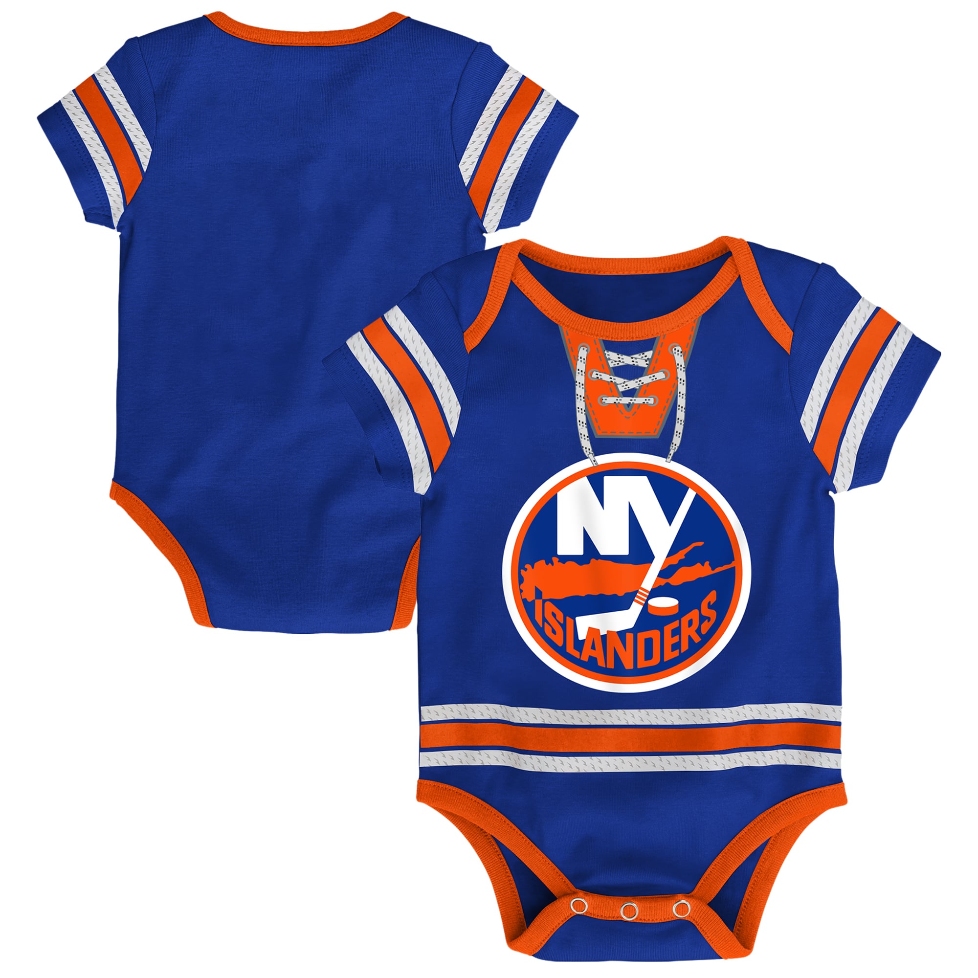 Body de hockey pour nouveau-né Outerstuff Royal New York Islanders