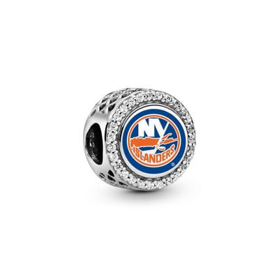 New York Islanders Pandora Color Button Charm