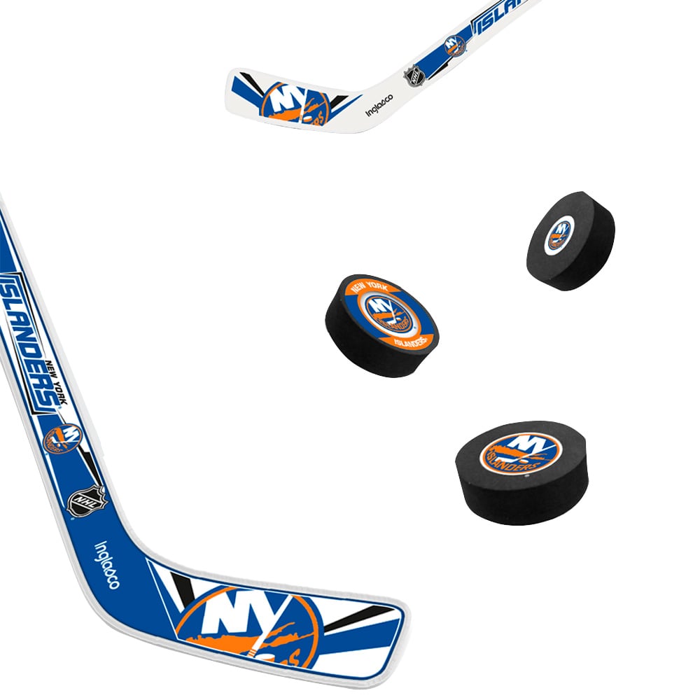 The Sports Vault New York Islanders Mini bâton de hockey et rondelle en mousse huit pièces