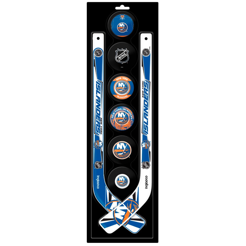 The Sports Vault New York Islanders Mini bâton de hockey et rondelle en mousse huit pièces
