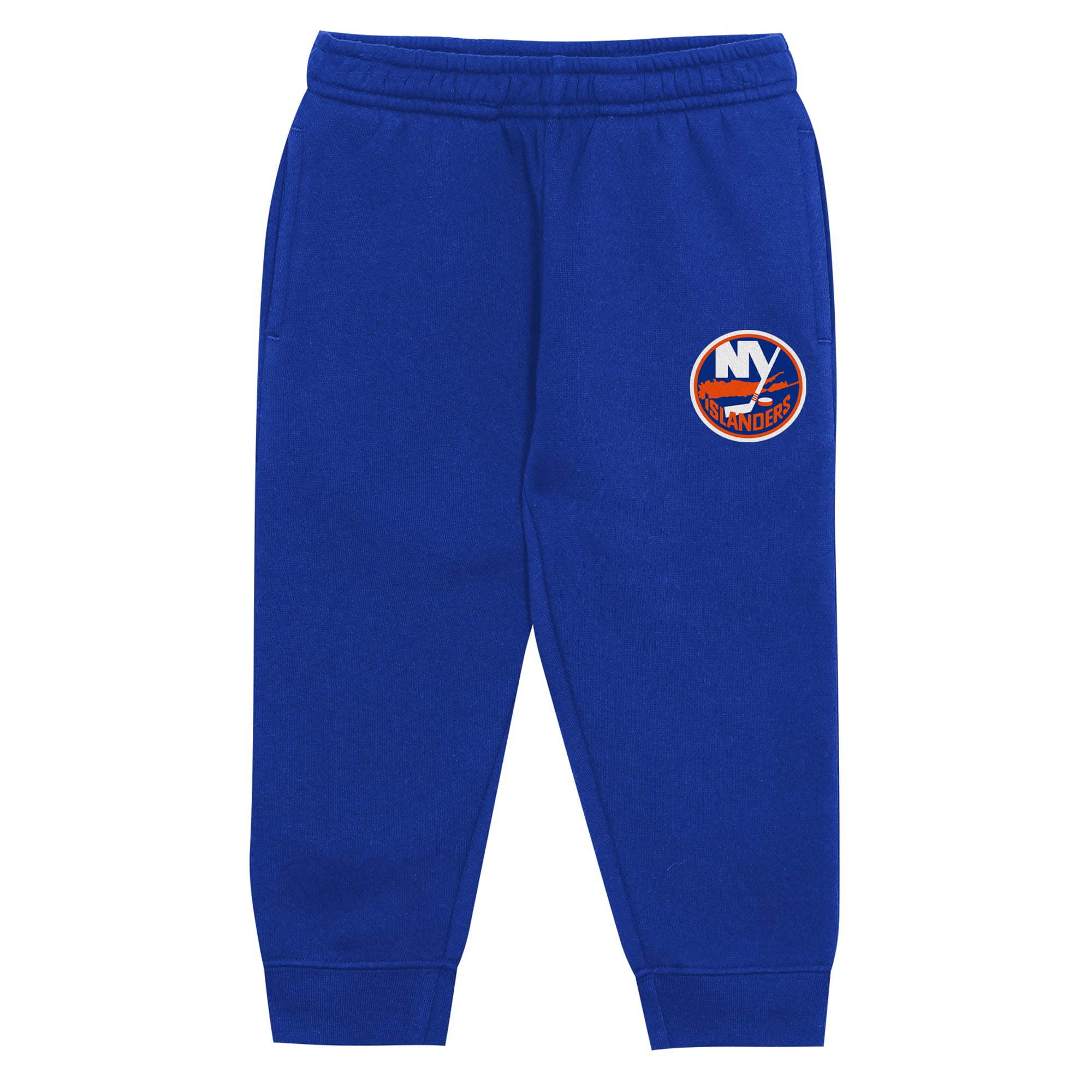 Ensemble sweat à capuche et pantalon Ice Explorer orange/bleu des Islanders de New York pour tout-petits