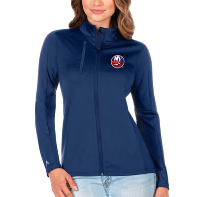 New York Islanders Antigua Women's Generation Full-Zip Jacket - Royal