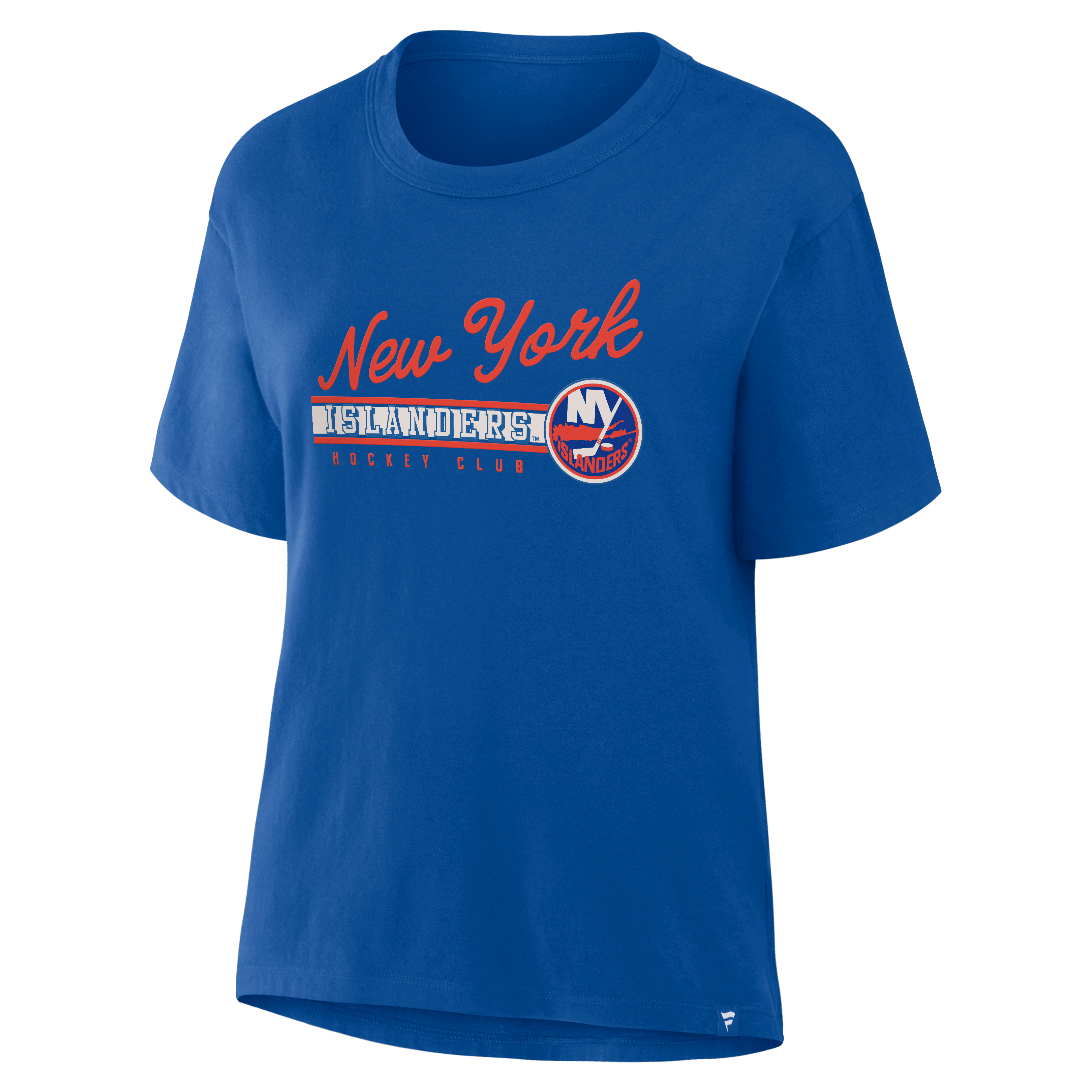 Women's Fanatics Royal New York Islanders Hometown Premium Legacy T-Shirt