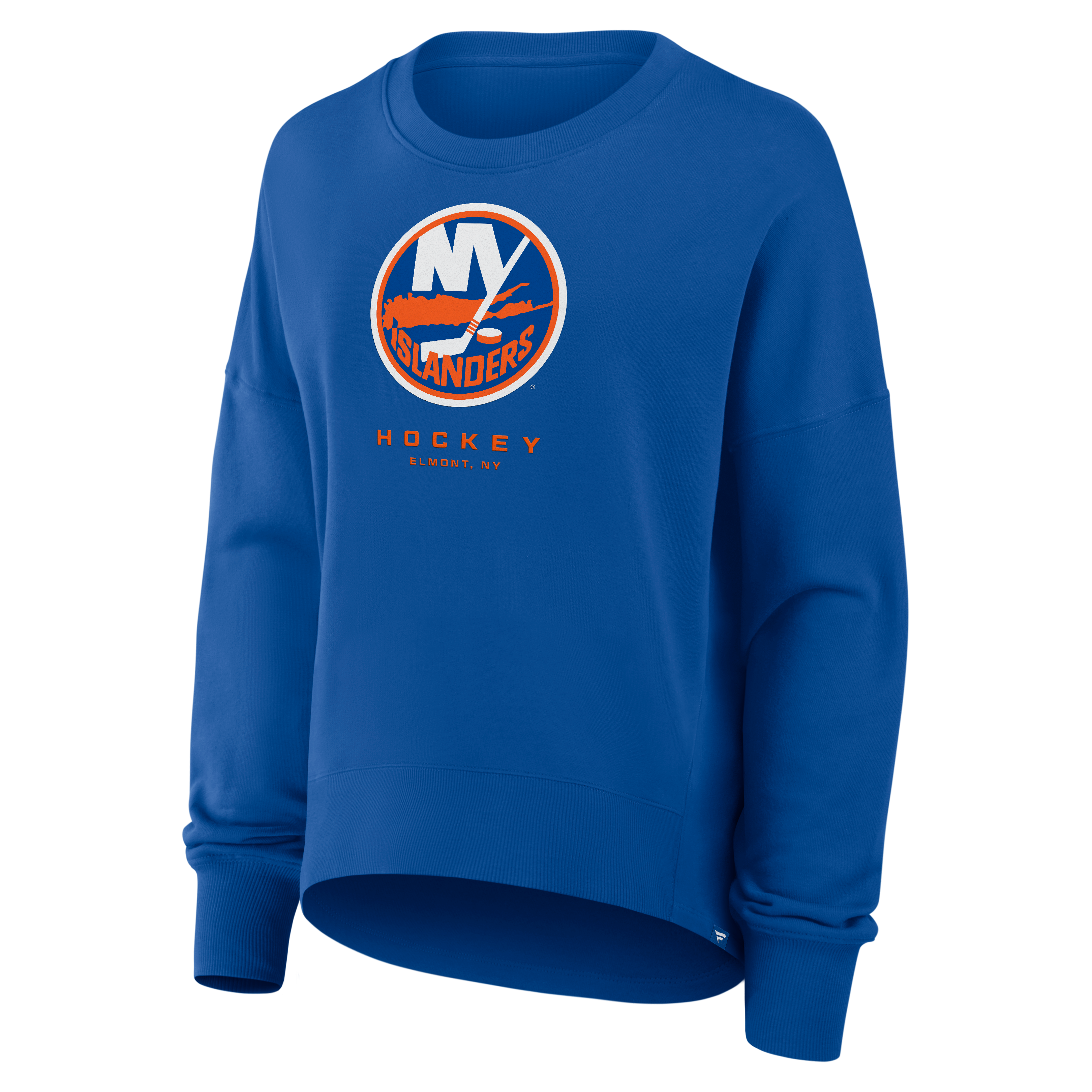 Women's Fanatics Royal New York Islanders Oversized Breakaway Sweatshirt