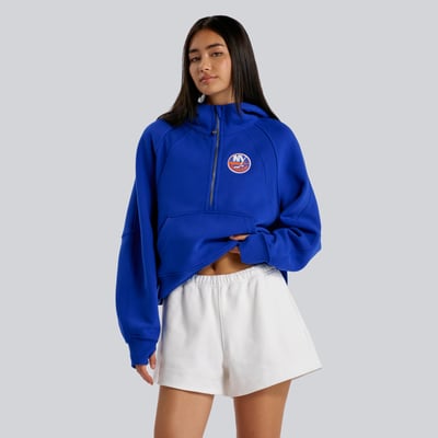 New York Islanders lululemon Women's Scuba Oversized Half-Zip Hoodie - College Cobalt