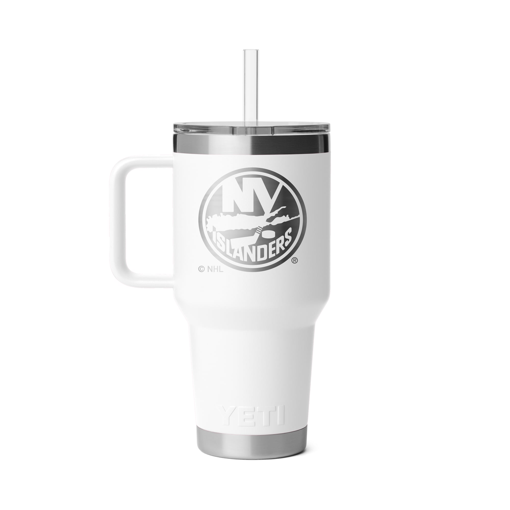 Mug à paille YETI New York Islanders Rambler 2.0 de 1 litre (35 oz)