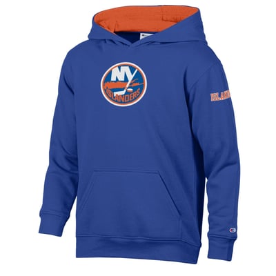  New York Islanders Champion Youth Fleece Hoodie - Royal