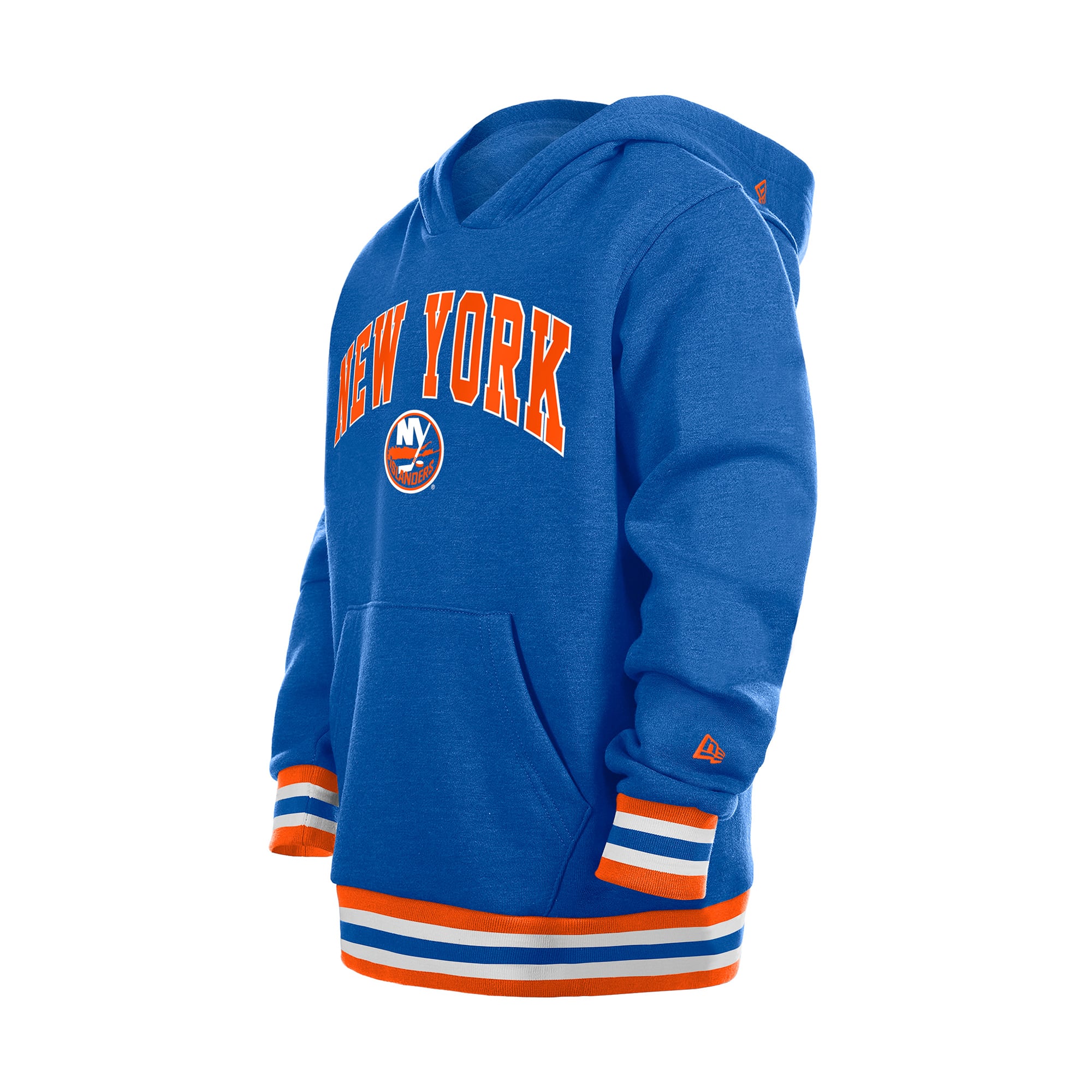 Youth New Era Royal York Islanders Knit Trim Pullover Hoodie