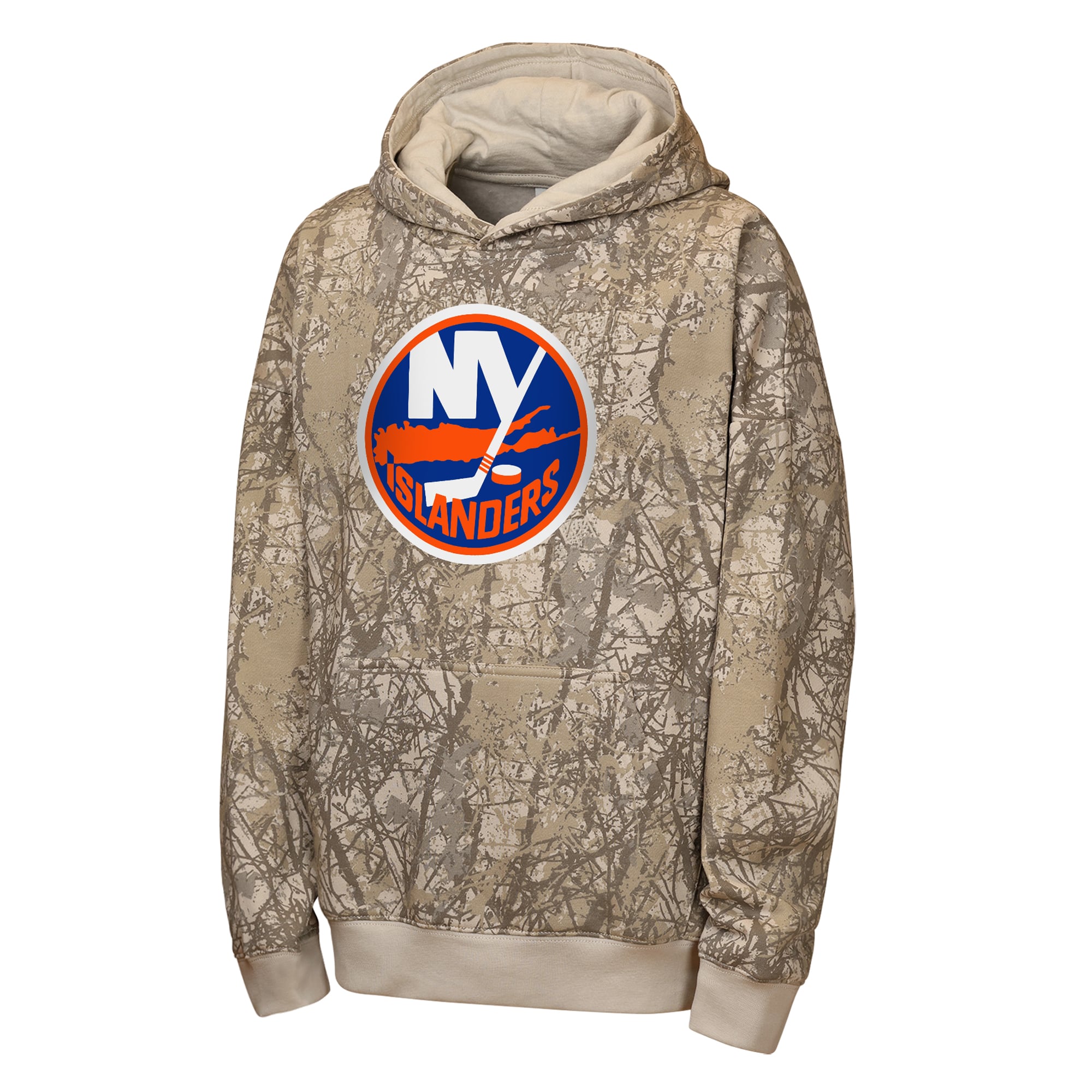 Sweat à capuche oversize Youth Outerstuff Natural New York Islanders Fast & Furious
