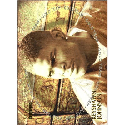 1996 Select Certified Gold Team #14 Keyshawn Johnson