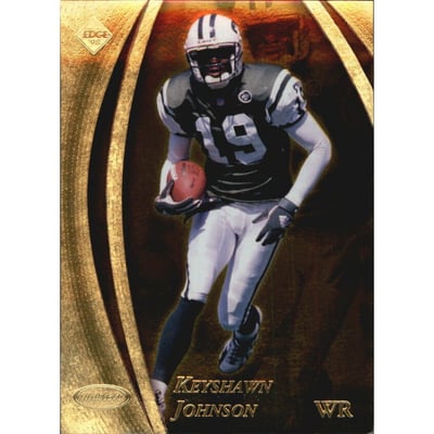 1998 Collector's Edge Masters Gold Redemption 500 #117 Keyshawn Johnson