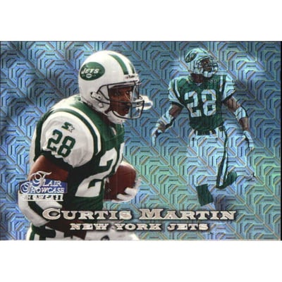 1998 Flair Showcase Row 0 #44 Curtis Martin