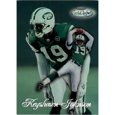 1998 Topps Gold Label Class 2 Black #36 Keyshawn Johnson