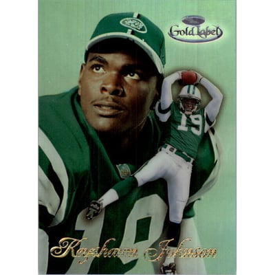 1998 Topps Gold Label Class 3 Black #36 Keyshawn Johnson