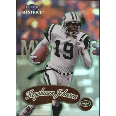 1999 Fleer Mystique Gold #70 Keyshawn Johnson