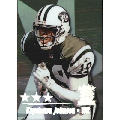 1999 Topps Stars Three Star Parallel #32 Keyshawn Johnson