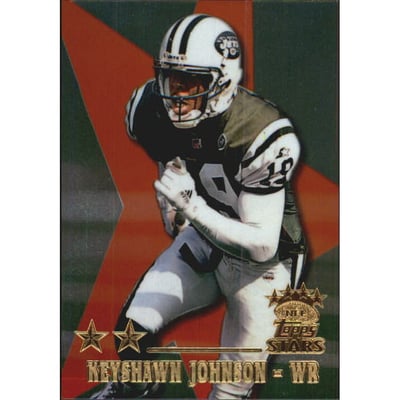 1999 Topps Stars Two Star Parallel #32 Keyshawn Johnson