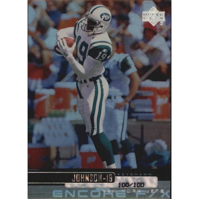 1999 Upper Deck Encore F/X #122 Keyshawn Johnson