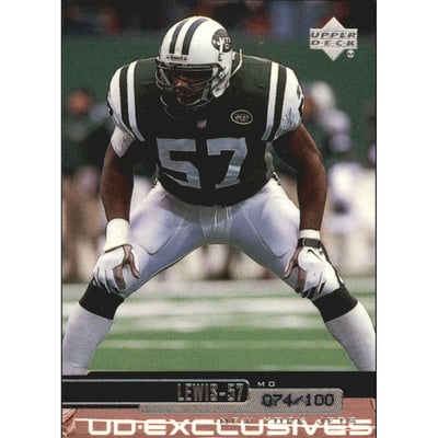 1999 Upper Deck Exclusives 100 #148 Mo Lewis