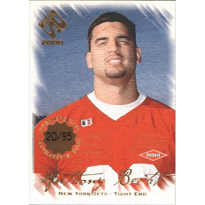 2000 Private Stock Premiere Date #133 Anthony Becht