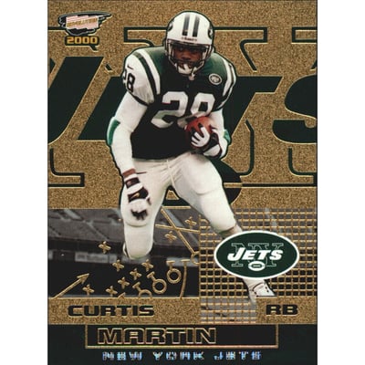 2000 Revolution Premiere Date #64 Curtis Martin
