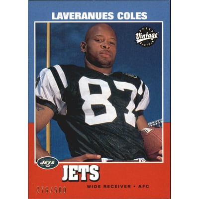 2000 Upper Deck Vintage Previews #10 Laveranues Coles